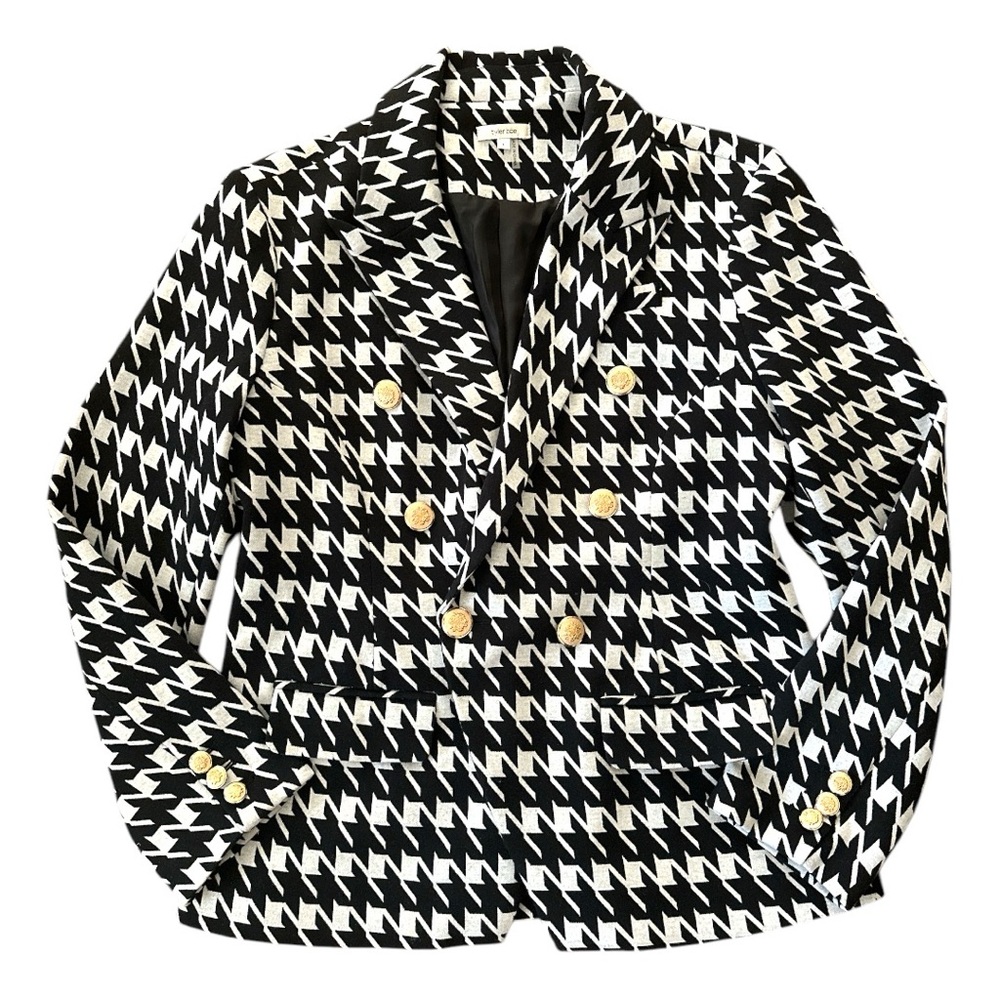 Tyler Böe houndstooth blazer Size Large Tyler Boe